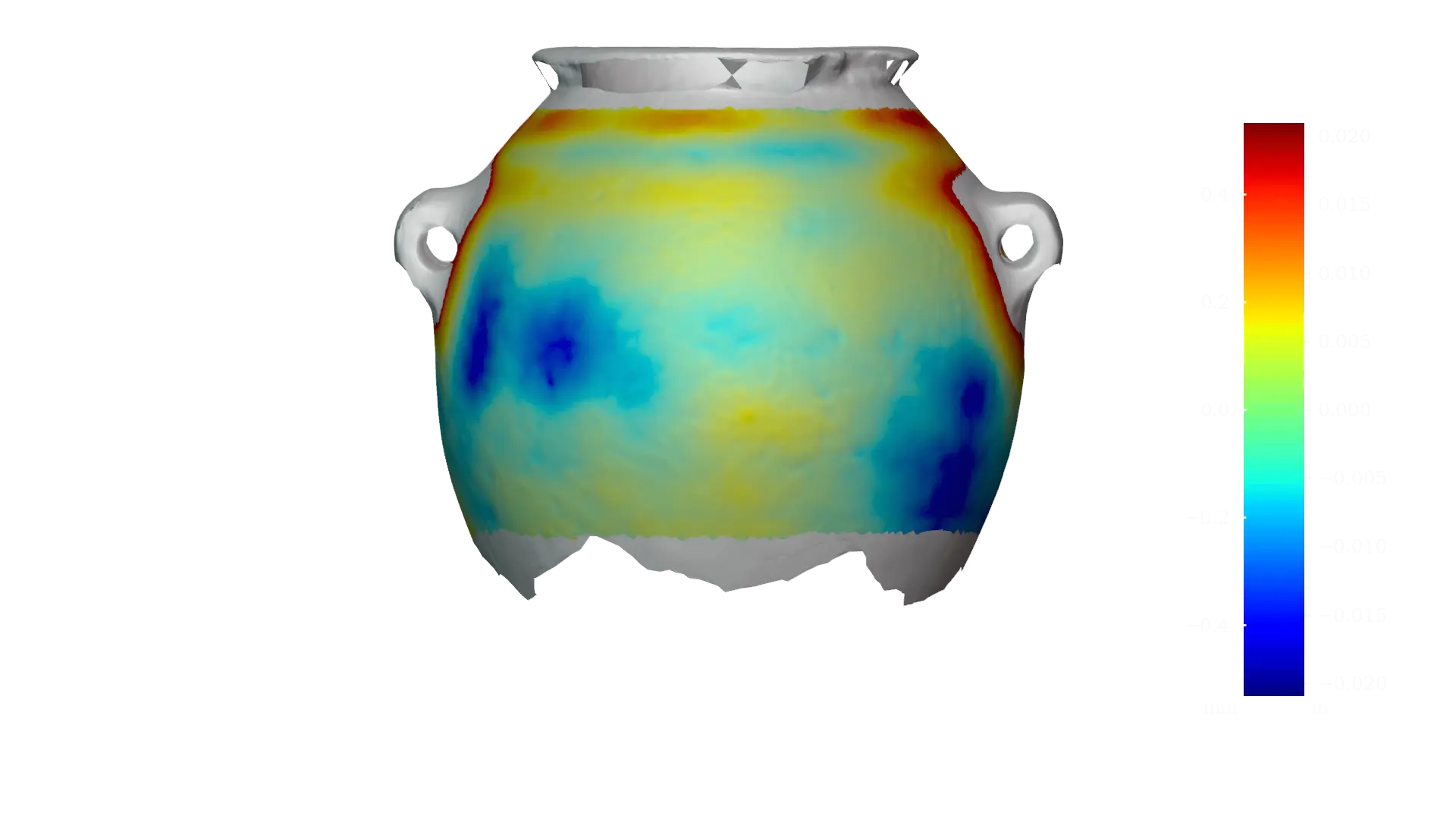 Figure 5 - MV003b exterior full, RMSD: 221 μm | 8.7 thou, Range: 1317 μm | 51.6 thou